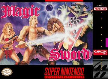 Magic Sword (USA) box cover front